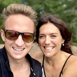 James and Fran in Canada - September 2019