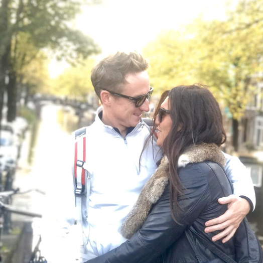 James and Fran in Amsterdam 2019